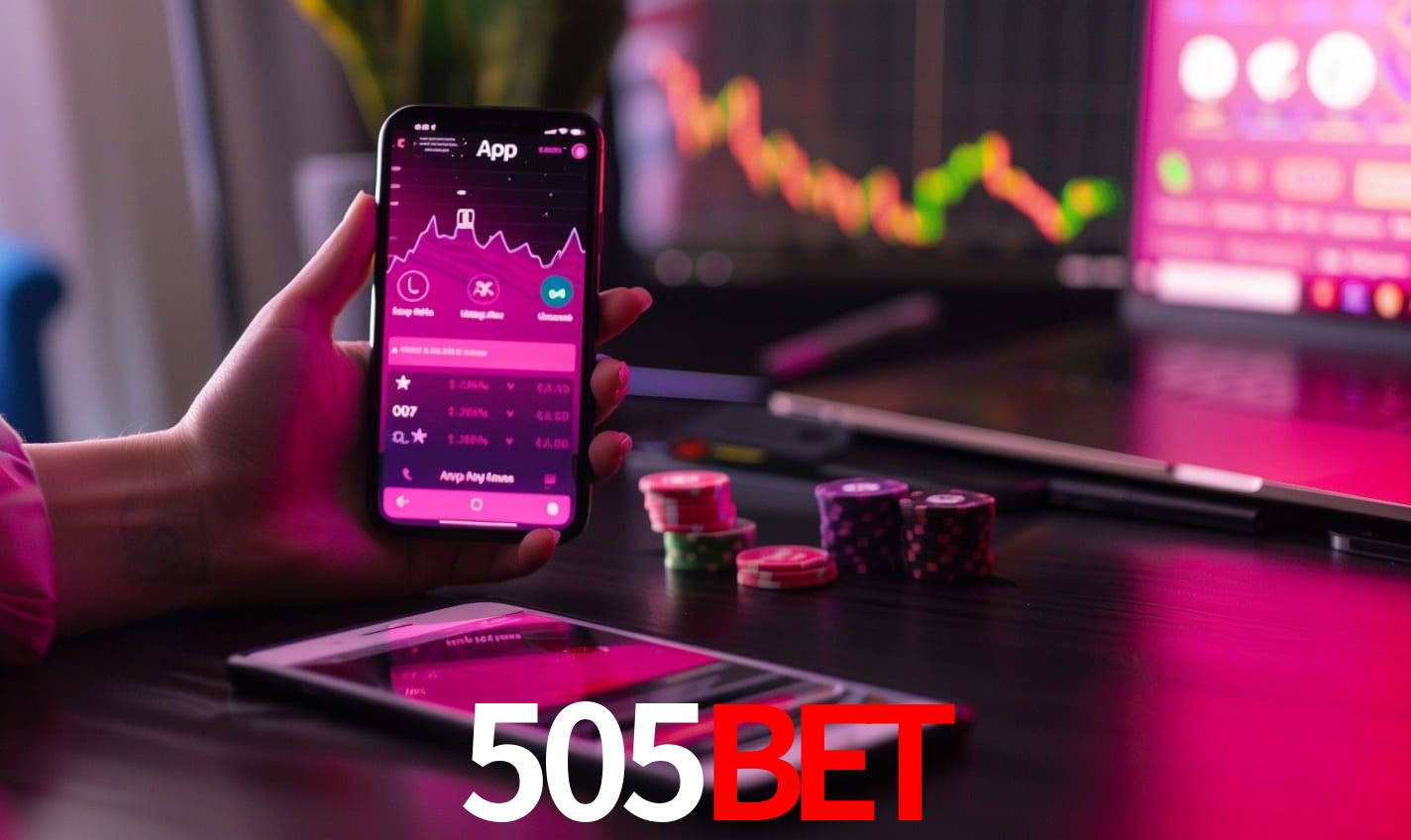 Recursos Exclusivos do App 505BET - Modo Offline, Login Biométrico